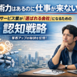 技術力はあるのに仕事が来ない｜専門サービス業が「選ばれる会社」になるための認知戦略