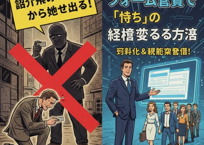 紹介頼みの営業から抜け出す|フォーム営業で「待ち」の経営を変える方法
