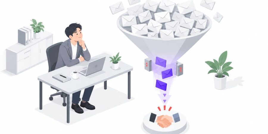 フォーム営業の成果は「届いた数」で決まる｜商談数から逆算する考え方と、見直しの順番