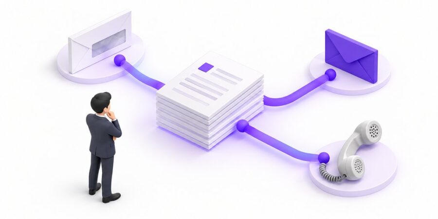 フォーム営業で入口をつくり、メールで取りこぼしを拾い、電話で商談にする｜1つの営業リストを使い切る3段の組み立て