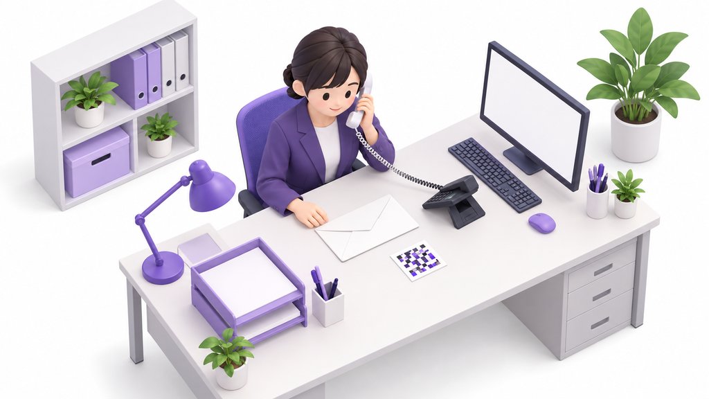 郵送DMを先に送った会社へ電話するときの進め方