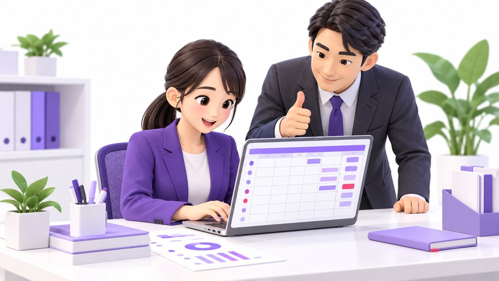 毎月の報告に載せる表のひな型
