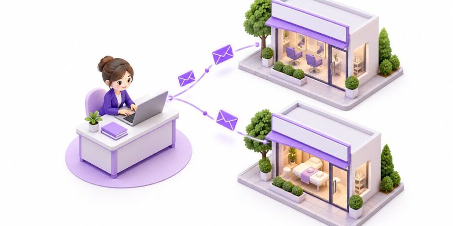 美容サロン・エステへの営業はフォーム営業で｜全国約17.5万店のうち、フォームから送れる約7.4万店への進め方