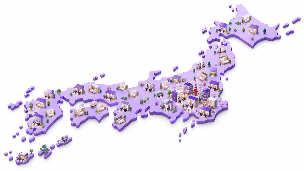 美容サロン・エステは全国に何件あるのか｜174,799件、上位10都道府県で約6割