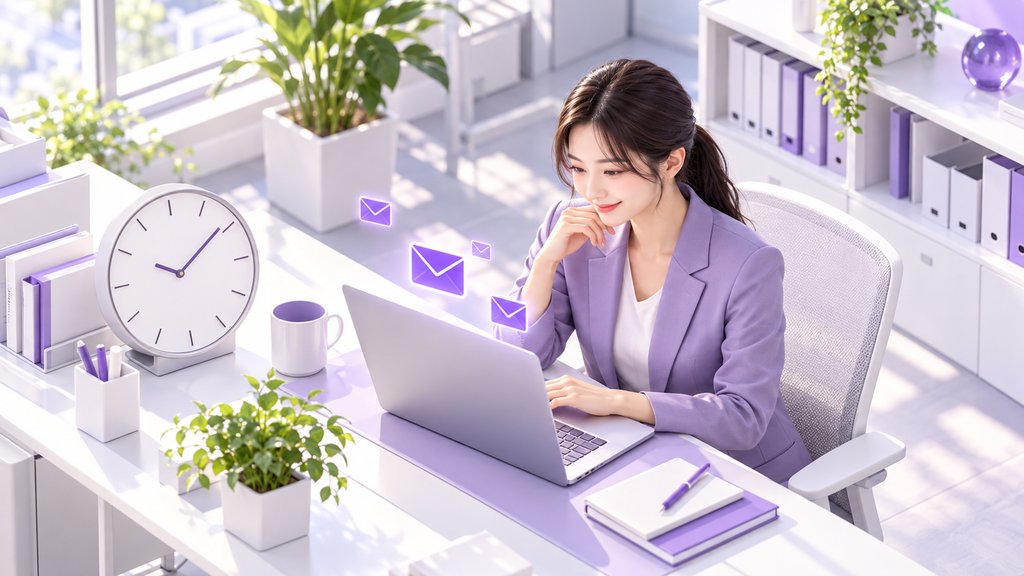 送信時間帯の決め方|相手が受信を確認する時間に届ける